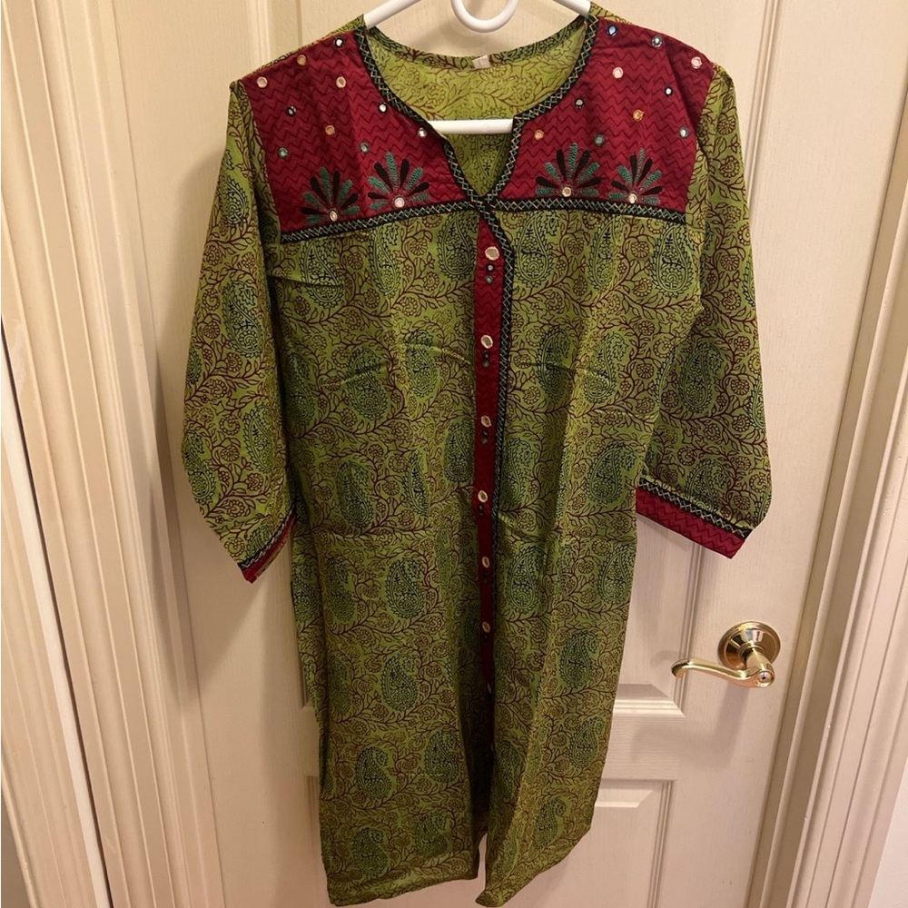 indian Salwar Kameez top! NWOT